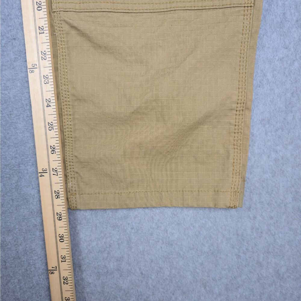 Ridgecut Toughwear 34x30 Beige Ripstop Work Pants Reinforced Double Knee - Picture 11 of 14